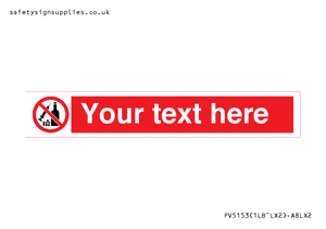 Custom No alcohol or drugs Sign